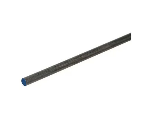 Everbilt 3/8 in. x 3 ft. Plain Steel Solid Round Rod