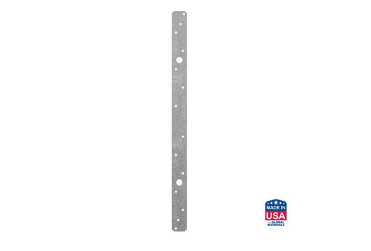 Simpson Strong-Tie MSTA 18 in. 18-Gauge ZMAX Galvanized Medium Strap Tie