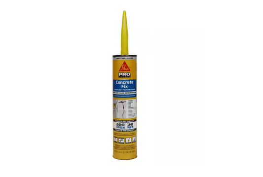 Sika 10.1 fl. oz. Sikaflex Concrete Fix No-Sag Concrete Crack Filler Repair Polyurethane Sealant in Limestone
