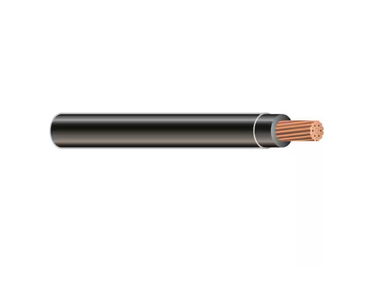 Southwire (By-the-Foot) 8 Black Stranded CU SIMpull THHN Wire