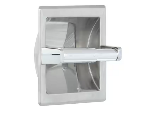 Franklin Brass Futura Recessed Toilet Paper Holder in Polished Chrome