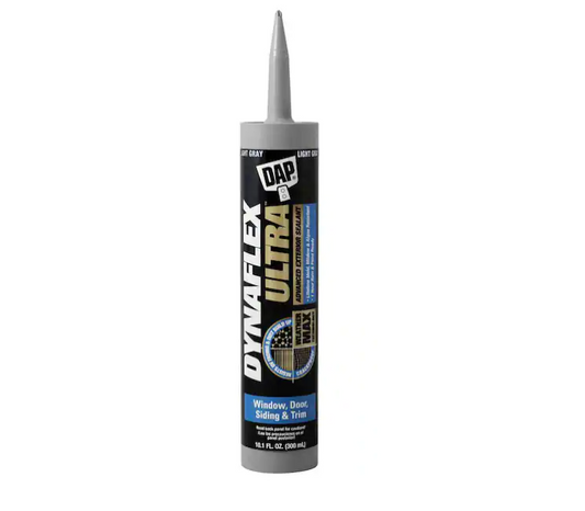 DAP DYNAFLEX Ultra 10.1 oz. Gray Advanced Exterior Window, Door, and Siding Sealant