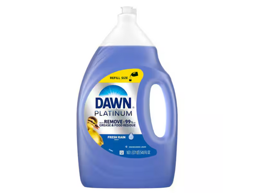 Dawn Platinum Refreshing Rain Scent Liquid Dish Soap