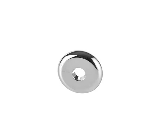 Everbilt 1/2 in. x 2.5 in. Plastic P-Trap Copper Tube Chrome-Plated Floor and Ceiling Plate 20-Pack