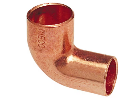 Everbilt 1/2 in. Copper 90-Degree Fitting x Cup Street Elbow