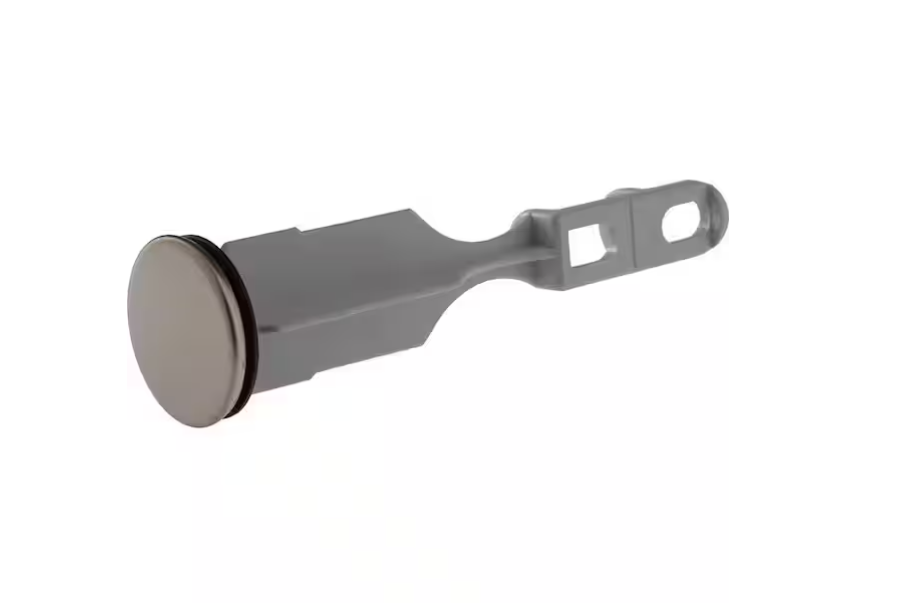 Delta 2-1/8 in. x 8-1/32 in. Plastic Bathroom Sink Pop-Up Stopper in Chrome