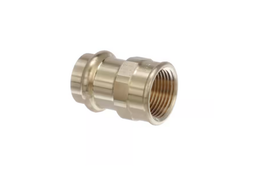 Viega ProPress 3/4 in. Press x 3/4 in. FPT Zero-Lead Bronze Adapter
