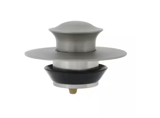 DANCO EZ Drain Bathtub Drain Stopper in Brushed Nickel