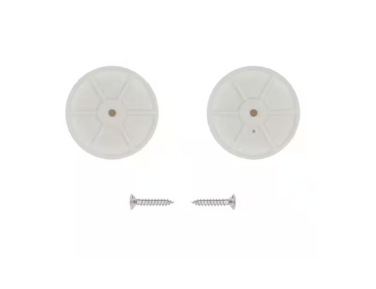 Everbilt Plastic Pole Sockets White