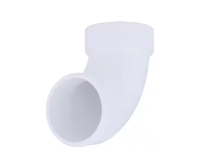 Charlotte Pipe 2 in. PVC DWV 90Â° Street Elbow Fitting