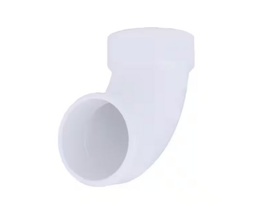 Charlotte Pipe 2 in. PVC DWV 90Â° Street Elbow Fitting
