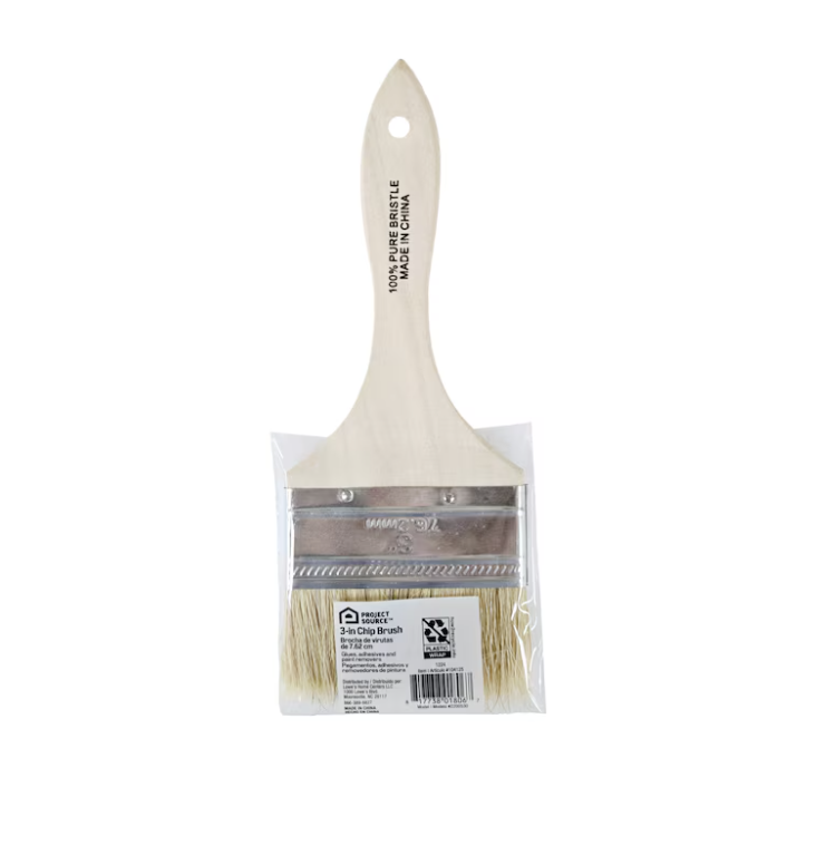 Project Source 3-in Flat Chip Brush
