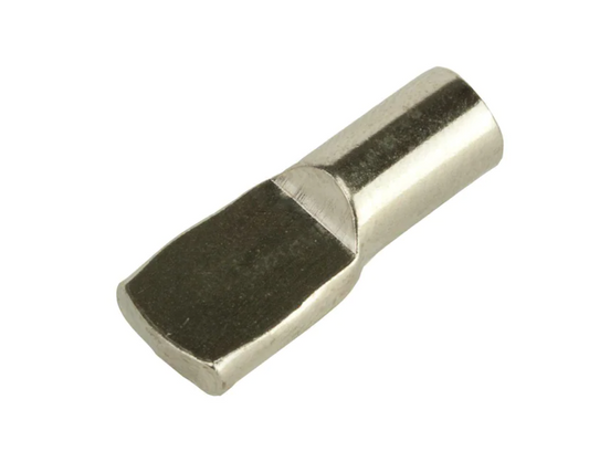 Everbilt 5 mm Nickel Shelf Support Spoon (12-Pack)