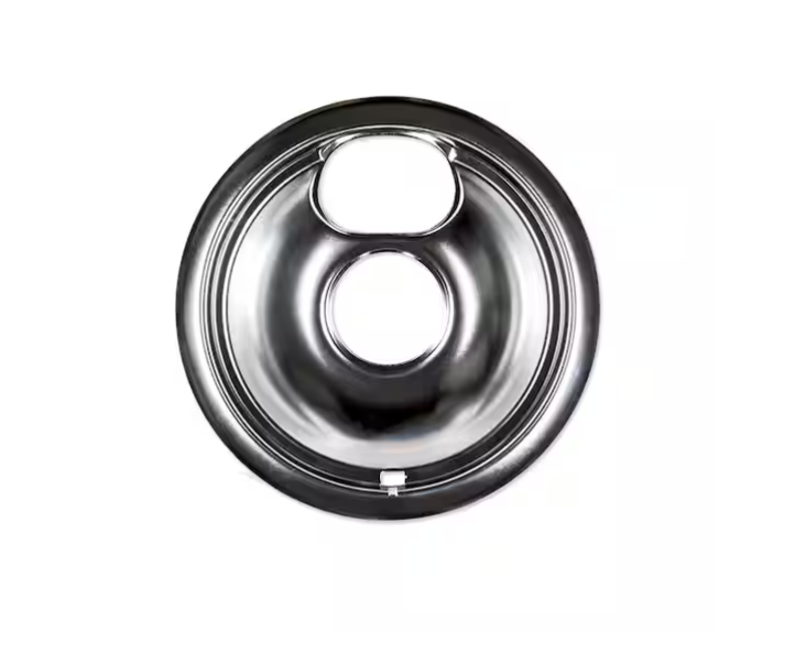 Everbilt 6 in. Universal Chrome Drip Bowl for Electric Ranges
