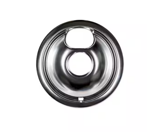 Everbilt 6 in. Universal Chrome Drip Bowl for Electric Ranges
