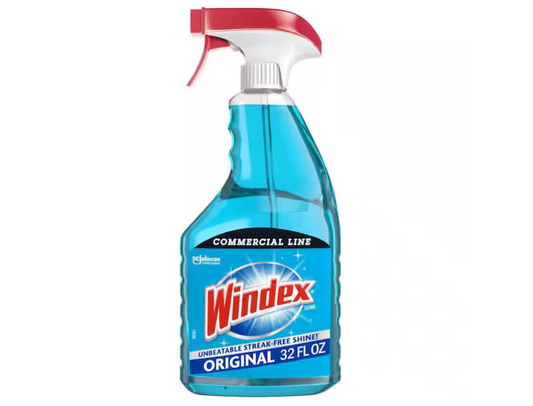 Windex 32 oz. Commercial Line Trigger Bottle Original Glass Cleaner