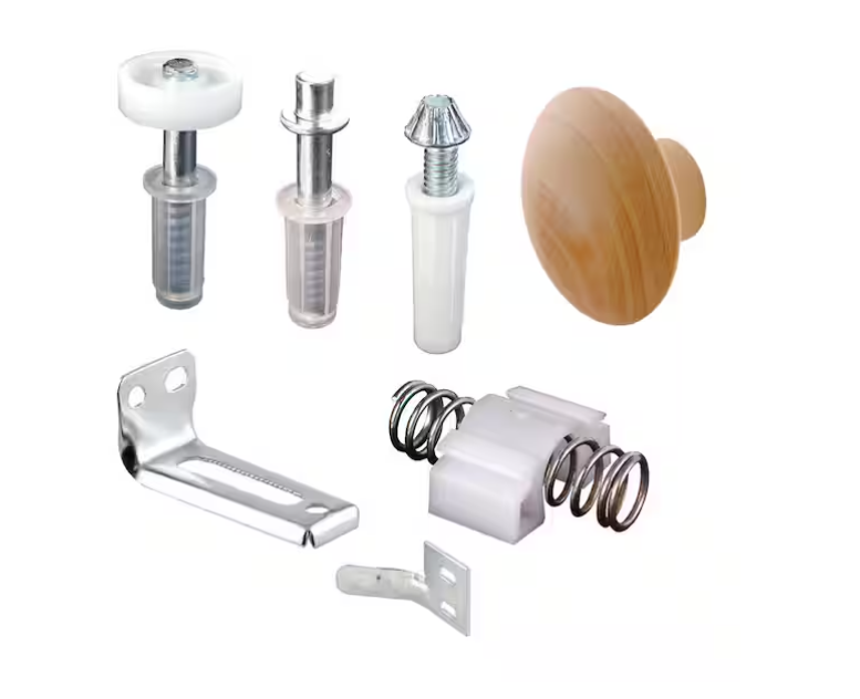 Prime-Line Bi-Fold Door Repair Kit, For 7/8 in. Wide Track, Used with 3/8 in. Outside Diameter Pivots and Guides