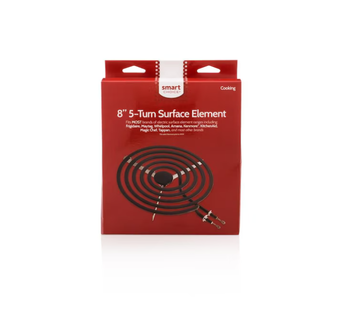 Smart Choice Universal Electric range 8-in Heating element ( Black )