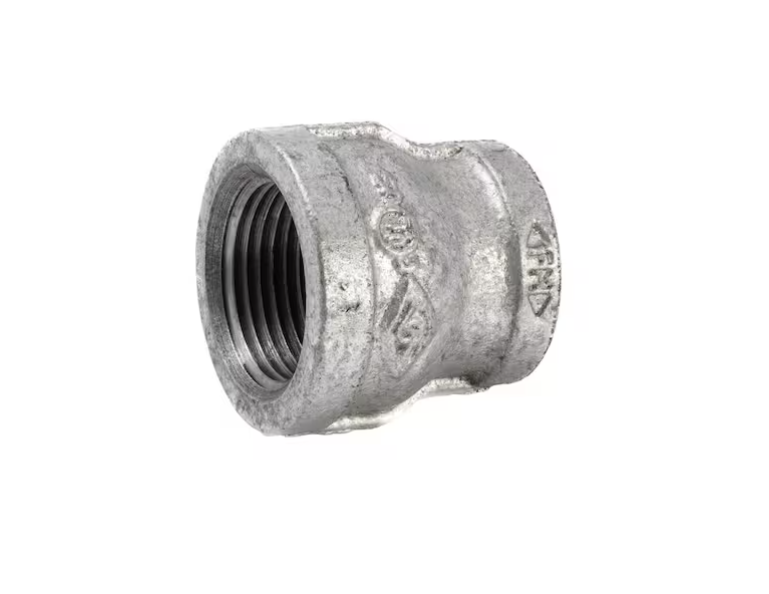 Southland 1 in. x 3/4 in. Galvanized Malleable Iron Reducing Coupling Fitting