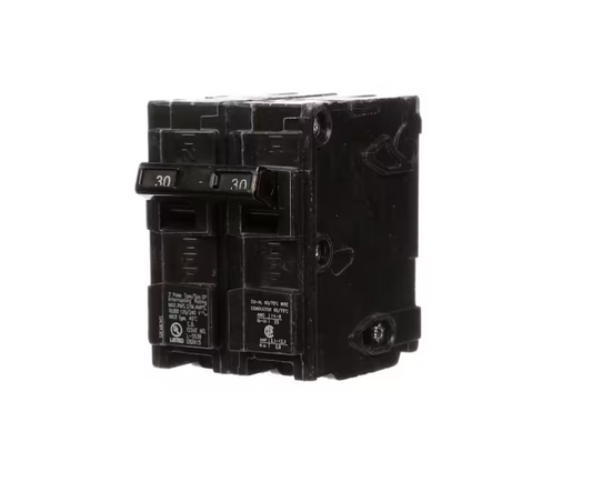 Siemens 30 Amp Double-Pole Type QP Circuit Breaker
