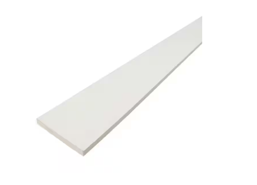 1 in. x 6 in. x 8 ft. Radiata Pine Finger Joint Primed Board