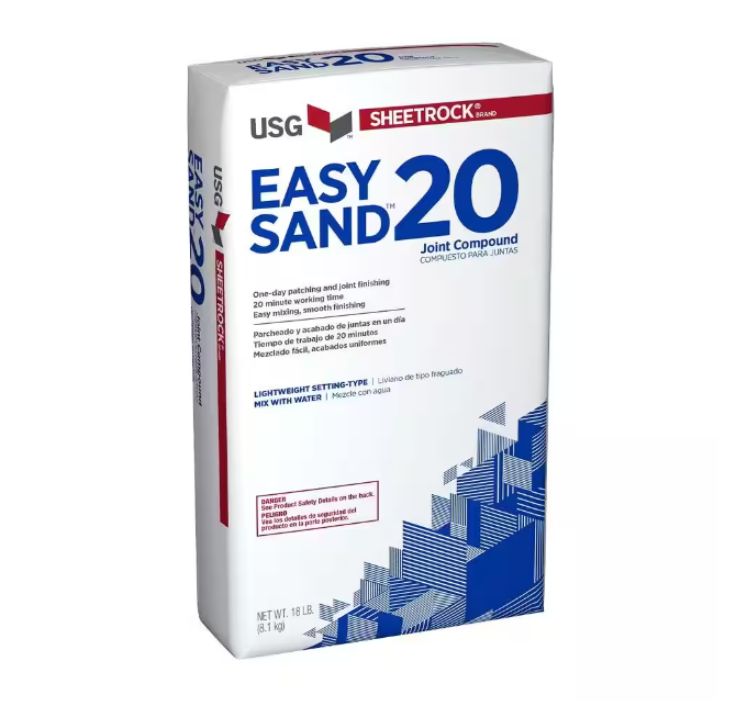 USG Sheetrock Brand 18 lb. Easy Sand 20 Lightweight Setting-Type Joint Compound