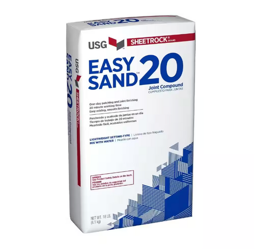 USG Sheetrock Brand 18 lb. Easy Sand 20 Lightweight Setting-Type Joint Compound