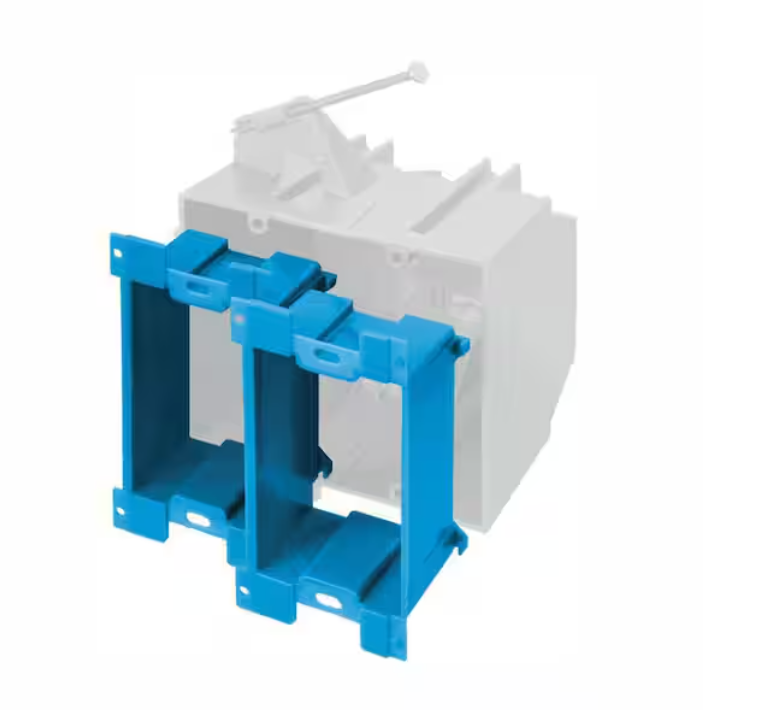 Carlon Multi-Gang Electrical PVC Electrical Box Extender (2-Pack) (B1MGEXT-2)