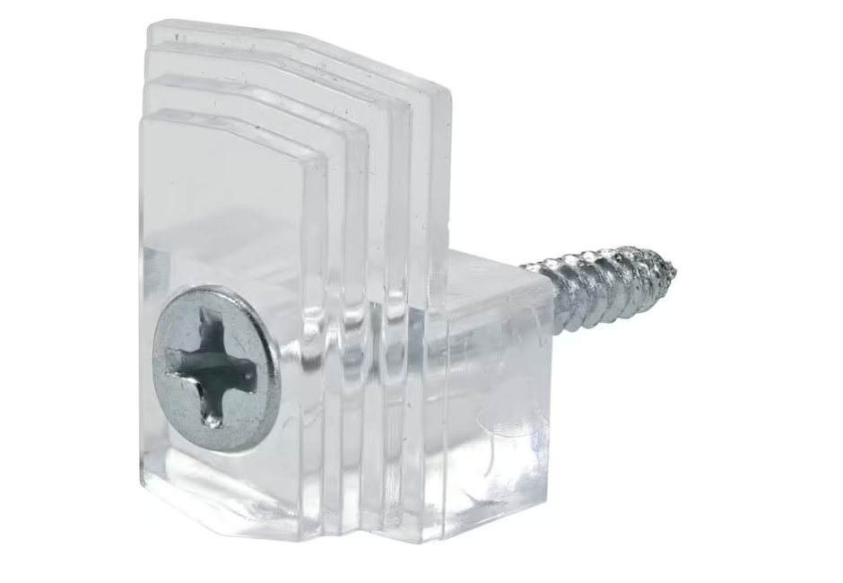 Shop OOK (8-Pack) 1/4 in. Plastic Mirror Clip