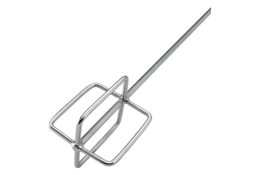 QEP 24 in. Professional Chrome-Plated Steel Thinset and Grout Mixing Paddle for Corded Drills