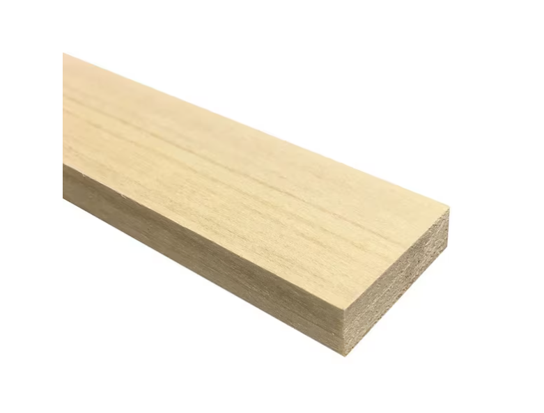 Weaber 1/2 in. x 2 in. x 3 ft. S4S Poplar Board