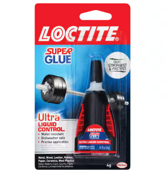 Loctite Super Glue 0.14 oz. Ultra Liquid Clear Control Applicator (each)