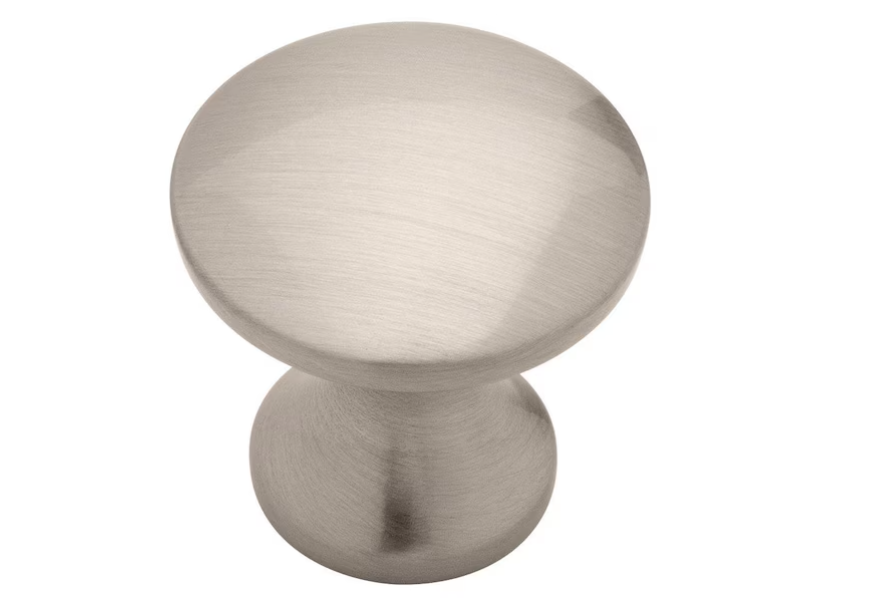 Liberty Mia 1 in. (25 mm) Modern Satin Nickel Round Cabinet Knob