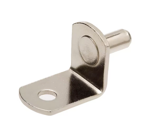 Everbilt 5 mm Nickel Plated Angled Shelf Support Value Pack (24-Piece)