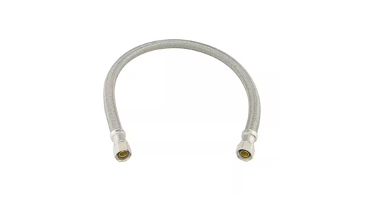 BrassCraft 3/8 in. Compression x 3/8 in. Compression x 20 in. Braided Polymer Dishwasher Supply Line