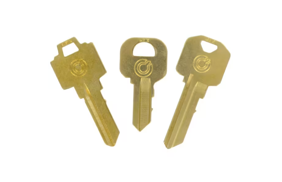 Hillman Brass Key Blank