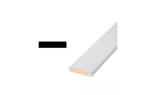 Woodgrain Millwork Timeless Craftsman 425E2 9/16 in. x 4-1/4 in. Primed Pine Finger-Jointed Casing