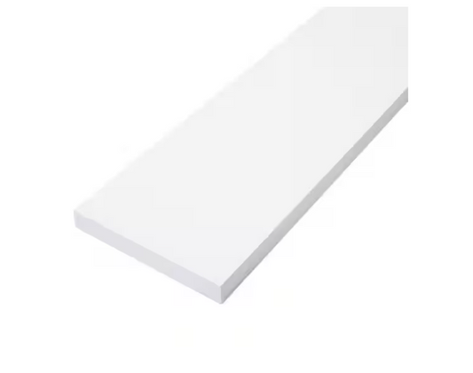 1 in. x 5 in. x 8 ft. Primed Finger-Joint Pine Board
