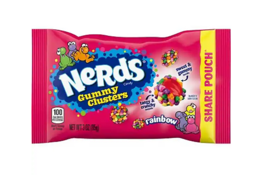 Gummy, 3 oz. Rainbow Flavor, Share Size Candy
