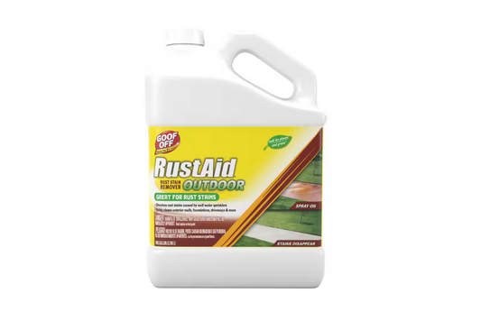 Goof Off 1 Gal. RustAid Outdoor Rust Stain Remover