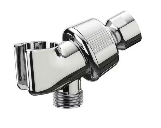 Glacier Bay Shower Arm Mount in Chrome