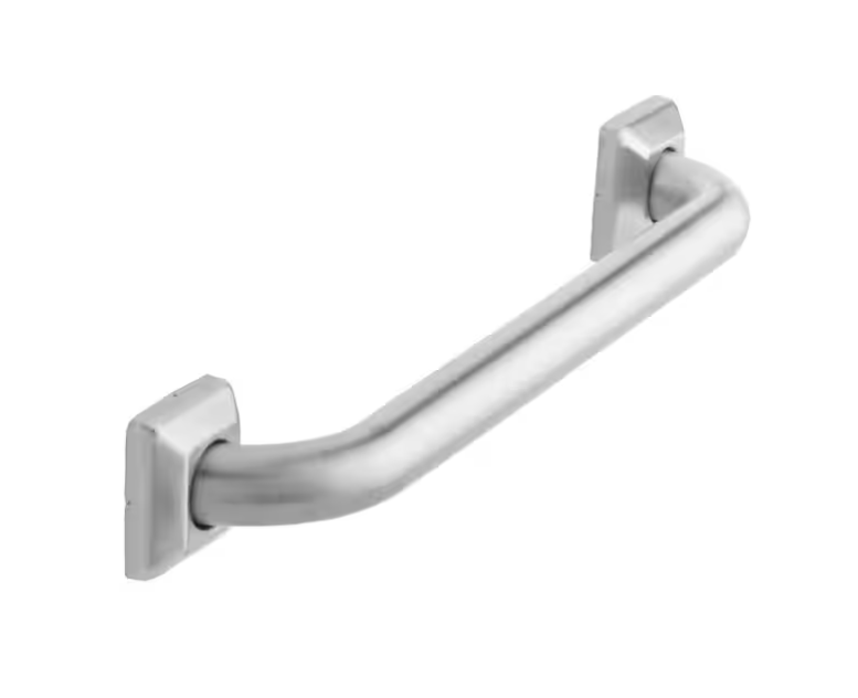 Glacier Bay 16 in. x 1.25 in. Grab Bar in Brushed Stainless Steel