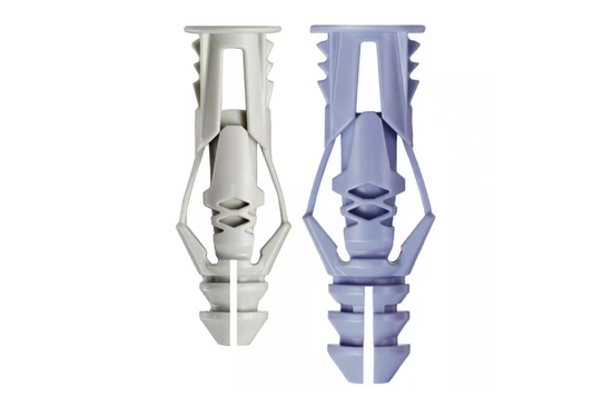 Triple Grip #8 x 1-1/4 in. and #10 x 1-1/2 in. Anchors with Screws (57-Pack)