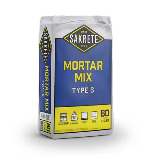 SAKRETE 60 lb. Type S Mortar Mix