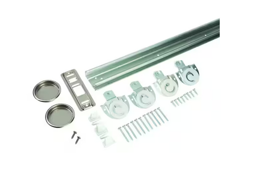 Everbilt 48 in. Steel Sliding Door Set