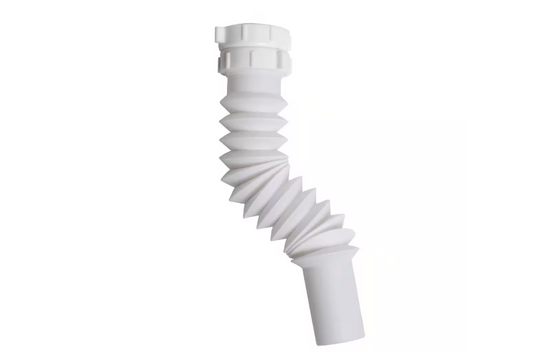 Oatey Form N Fit 1-1/2 in. x 11-1/4 in. White Plastic Slip-Joint Sink Drain Tailpiece Extension Tube