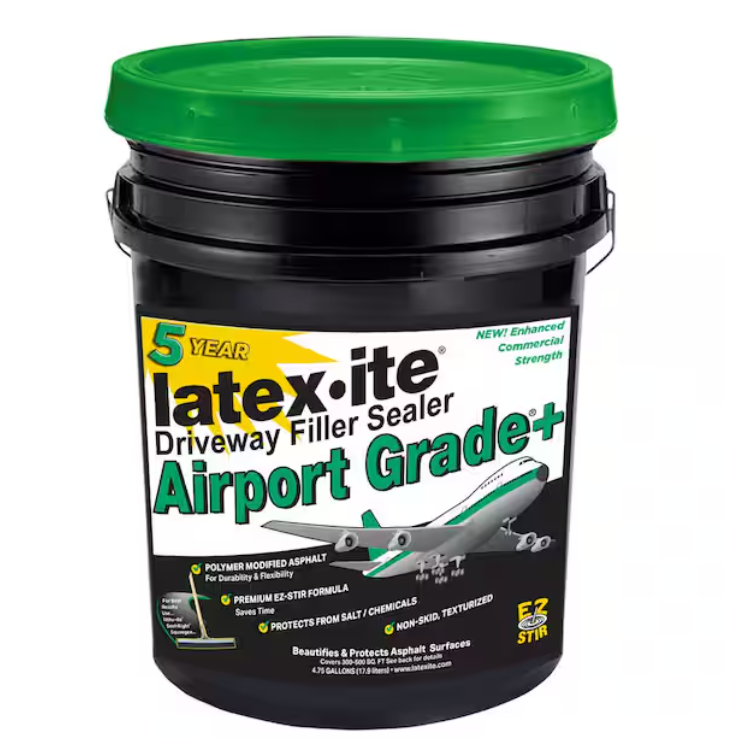 Latex-ite 4.75 Gal Airport Grade+ Driveway Filler Sealant