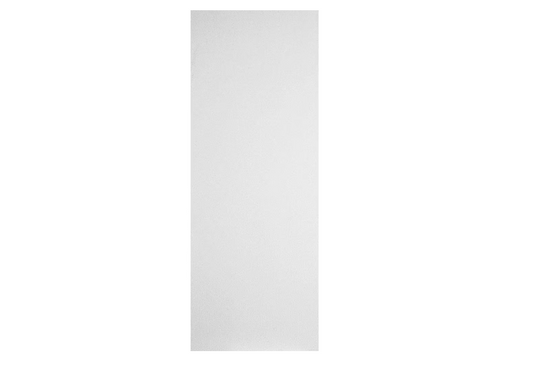 Masonite 30 in. x 80 in. No Panel Primed White Smooth Flush Hardboard Hollow Core Composite Interior Door Slab