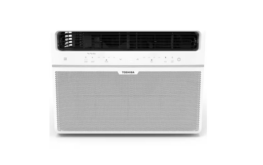 Toshiba 18,000 BTU 208/230 Volt Smart Wi-Fi Touch Control Window Air Conditioner with Remote for upto 1,000 sq. ft.