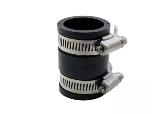 Fernco 1 in. x 1 in. DWV Flexible PVC Coupling